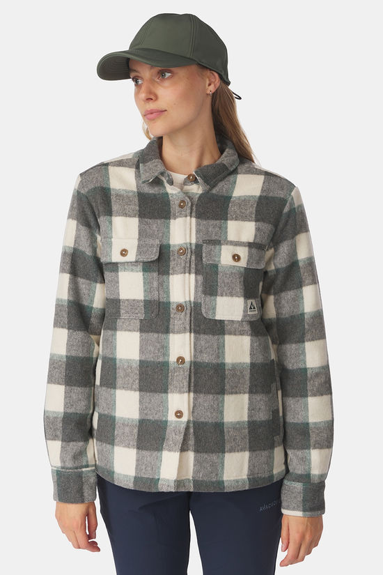 Ayacucho Chemise Flannel Padded W Darkest Spruce Combo