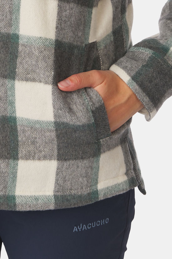 Ayacucho Chemise Flannel Padded W Darkest Spruce Combo