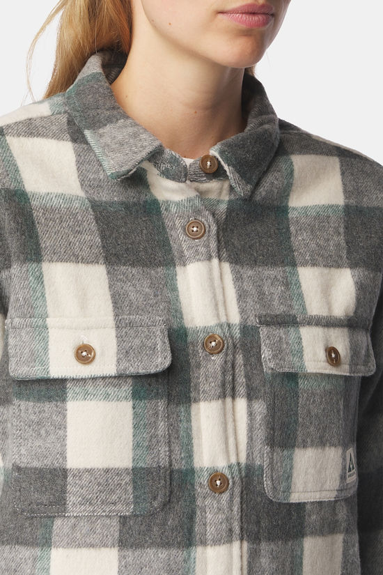 Ayacucho Chemise Flannel Padded W Darkest Spruce Combo