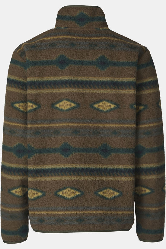 Ayacucho Fleece Pehoe Printed Snap M Military Olive Combo