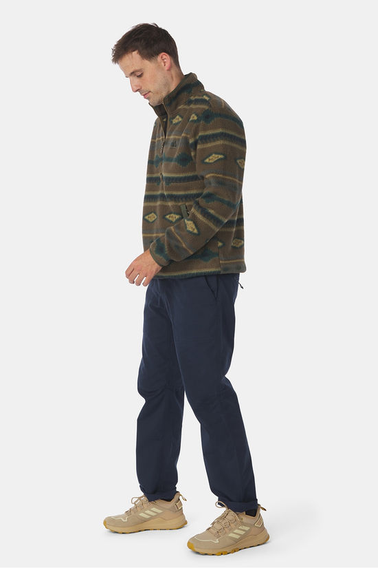 Ayacucho Fleece Pehoe Printed Snap M Military Olive Combo