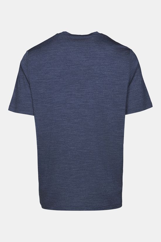 Ayacucho T-Shirt Midweight Merino T-Shirt Ss M Navy