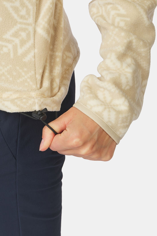 Ayacucho Fleece Inverno Printed Fleece Half Zip W Fields Of Rye Print