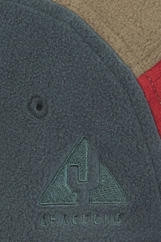 Ayacucho Pet Fleece 5 Panel Cap Fired Brick Combo