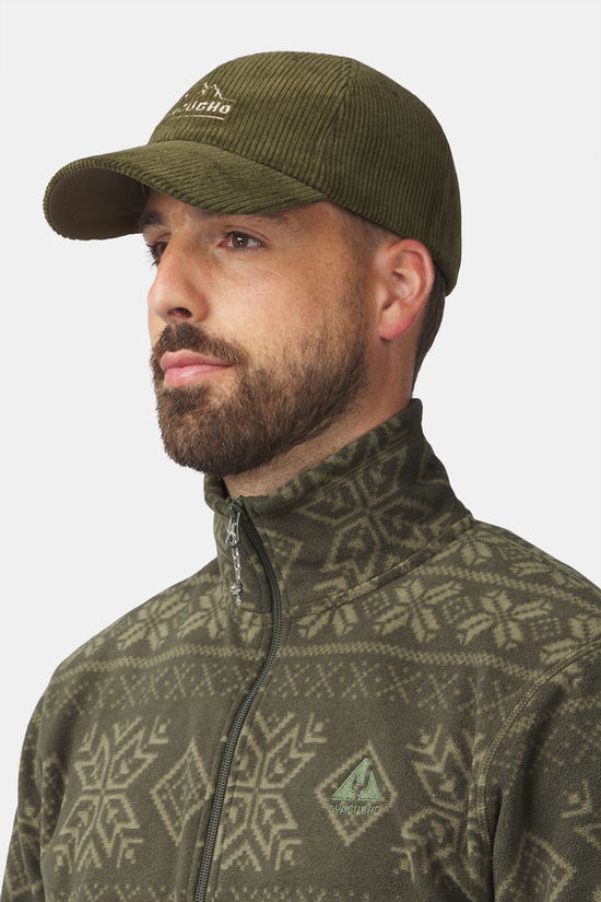 Ayacucho Casquette Corduroy Baseball Cap Military Olive