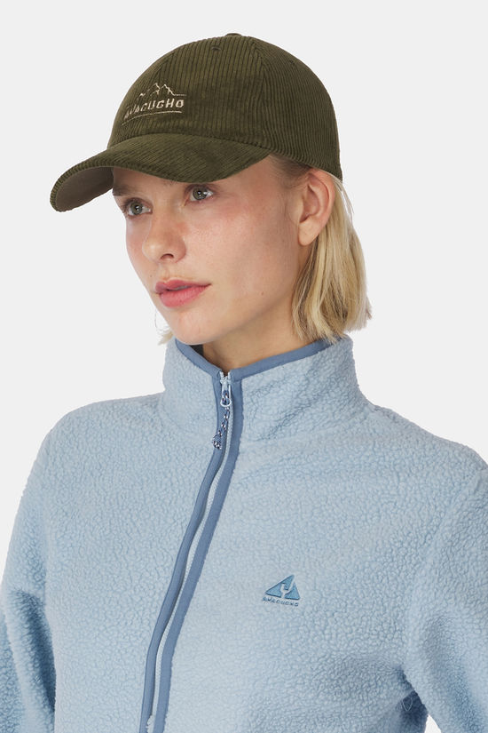 Ayacucho Casquette Corduroy Baseball Cap Military Olive