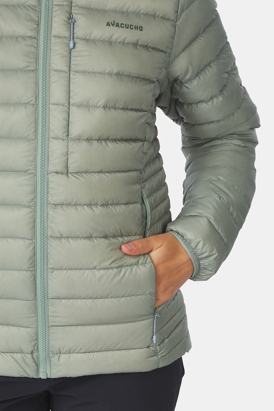 Ayacucho Doudoune Doudoune Mountain Lightweight Down Hoodie W Iceberg Green