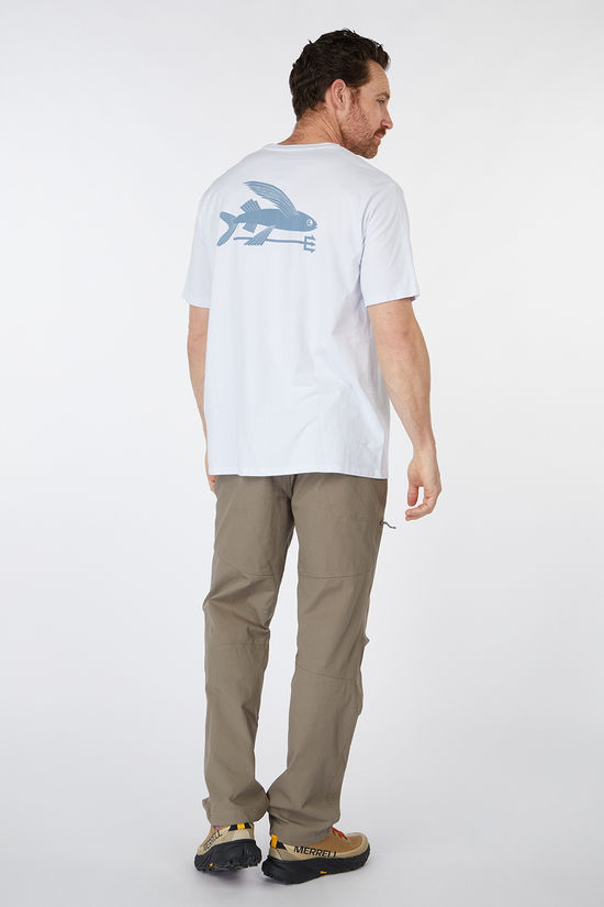 Patagonia T-Shirt M'S Flying Fish Responsibili-Tee White