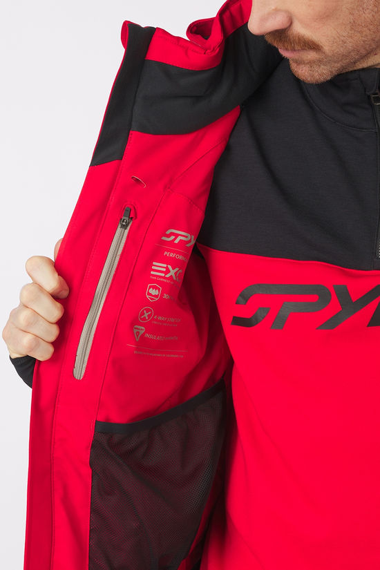 Spyder Veste De Ski Titan Jacket Spyder Red