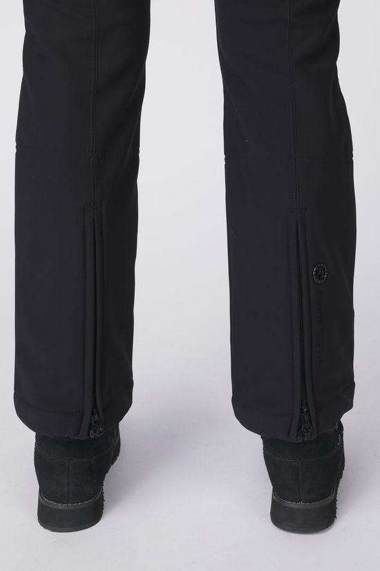 Poivre Blanc Softshell Skibroek Pants Short Black