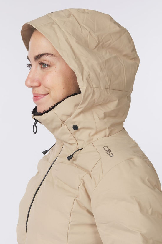 CMP Ski-Jas Woman Ski Jacket Fix Hood Sesamo