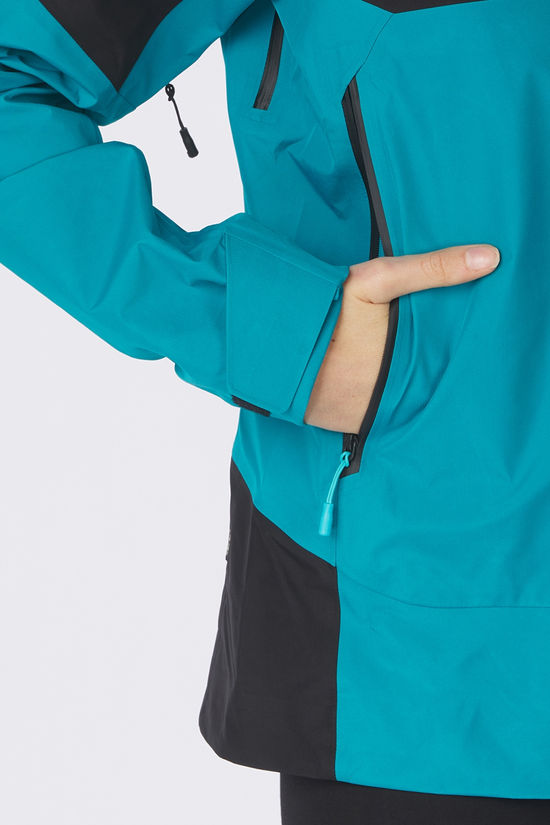 The North Face Regenjas Jazzi 3L Gore-Tex Deep Teal/Tnf Black