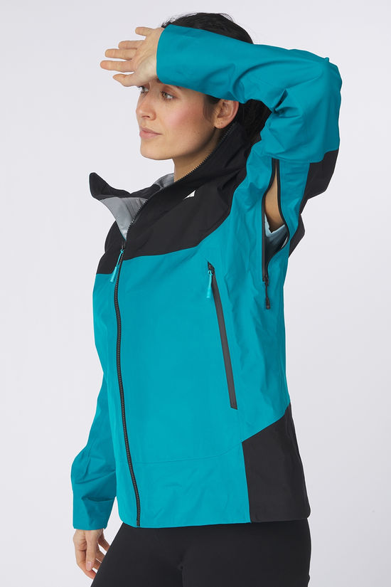 The North Face Regenjas Jazzi 3L Gore-Tex Deep Teal/Tnf Black