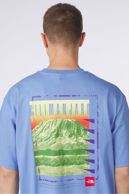 The North Face T-Shirt U Axys Oversized S/S  Tee Virtual Blue