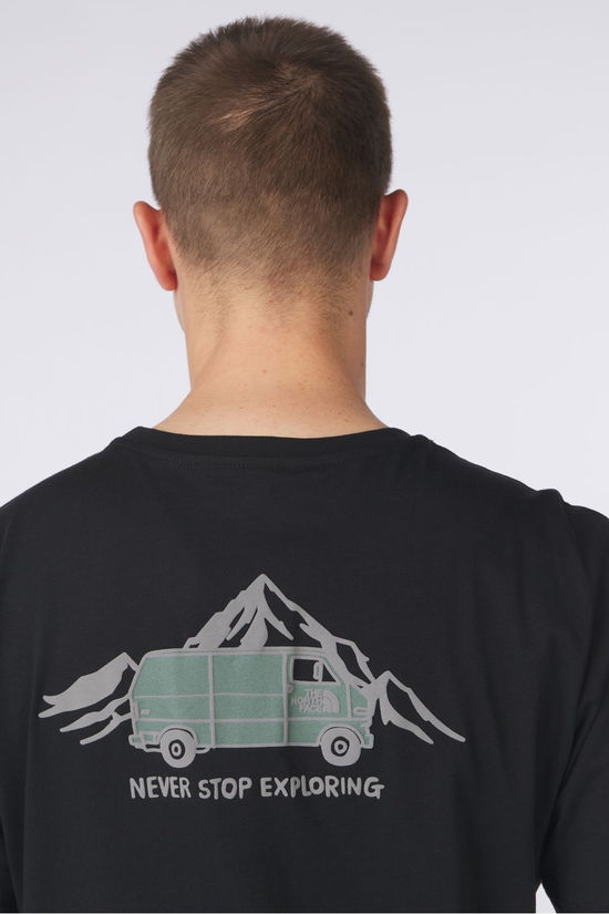 The North Face T-Shirt M Ss Outdoor Graphic Tee Tnf Black