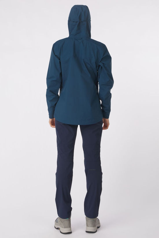 Rab Regenjas Firewall Jacket Wmns Tempest Blue