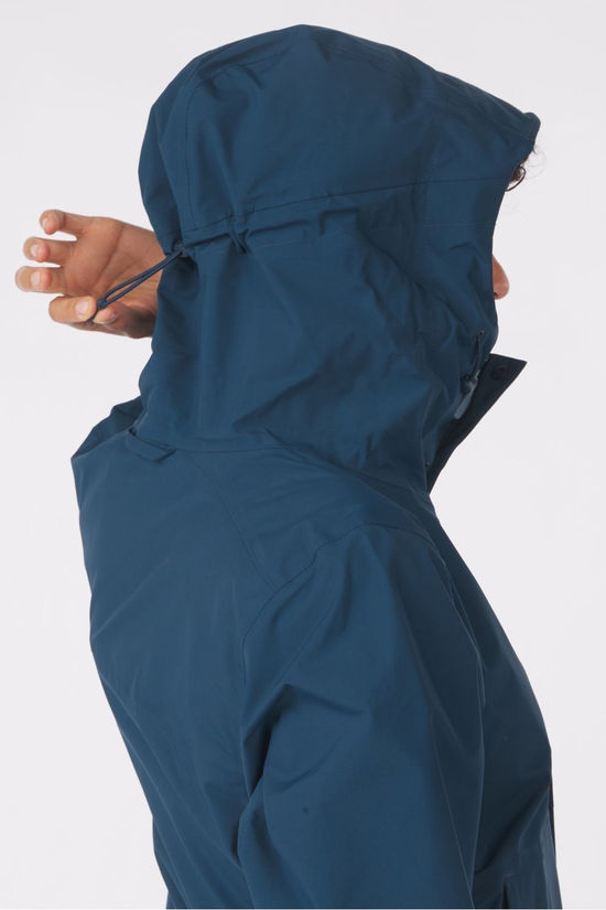 Rab Regenjas Firewall Jacket Wmns Tempest Blue