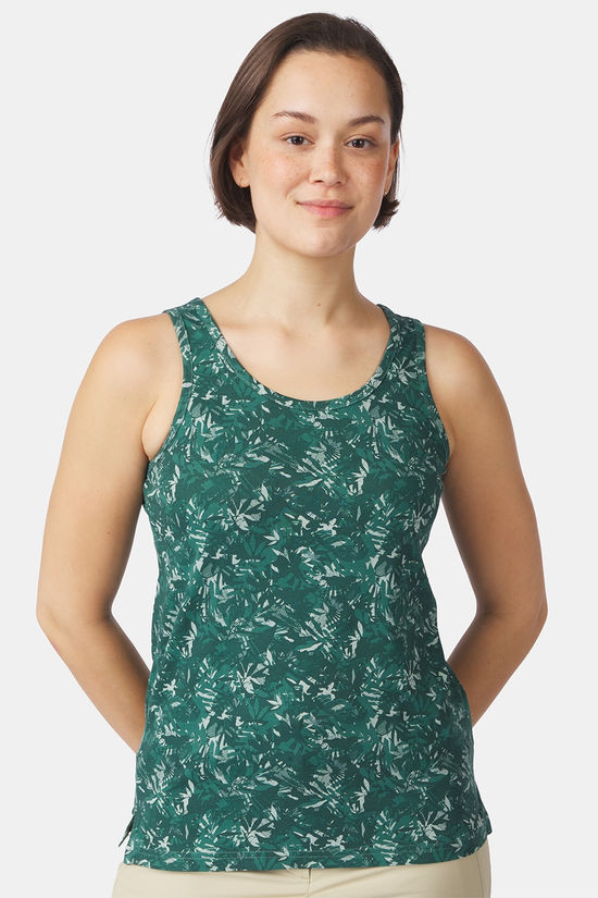 Ayacucho Débardeur Greenwood Tank Top W Bistro Green Print