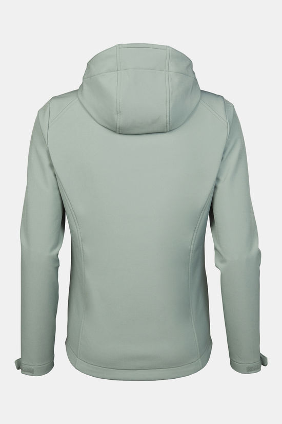 Ayacucho Softshell Jas Annapurna Softshell Hoodie W Iceberg Green