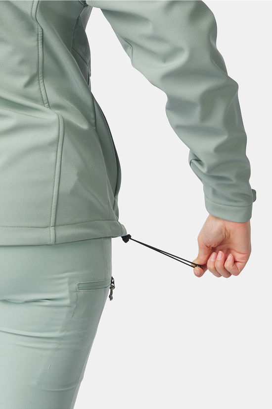 Ayacucho Softshell Jas Annapurna Softshell Hoodie W Iceberg Green