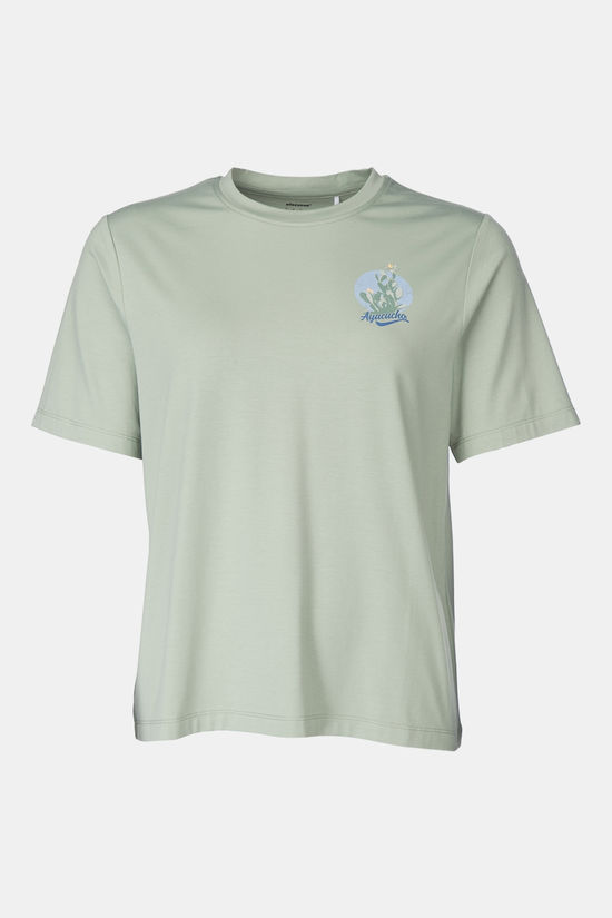 Ayacucho T-Shirt Cholla Tee W Iceberg Green