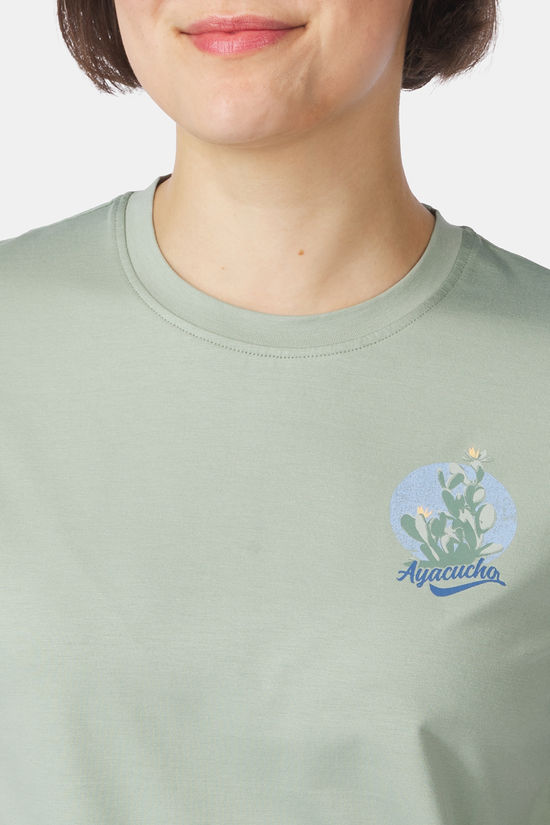 Ayacucho T-Shirt Cholla Tee W Iceberg Green