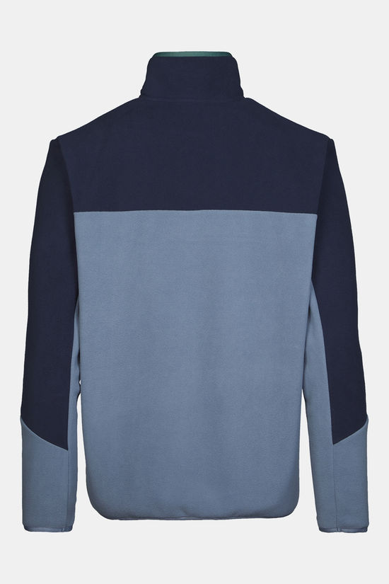 Ayacucho Polaire Fitzroy Snap Pullover M Navy Combo