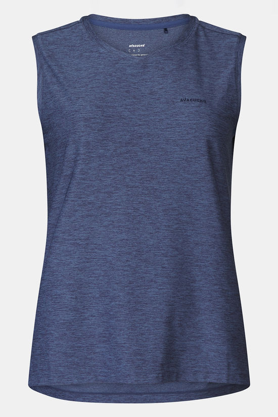 Ayacucho Top Mountain Technical Tank Top III W Navy Melange