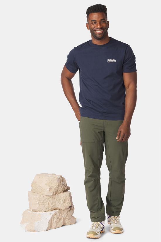 Ayacucho T-Shirt Oak Creek Graphic Tee Ss M Navy