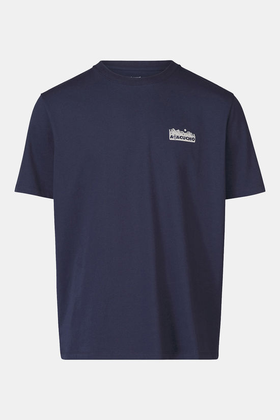 Ayacucho T-Shirt Oak Creek Graphic Tee Ss M Navy
