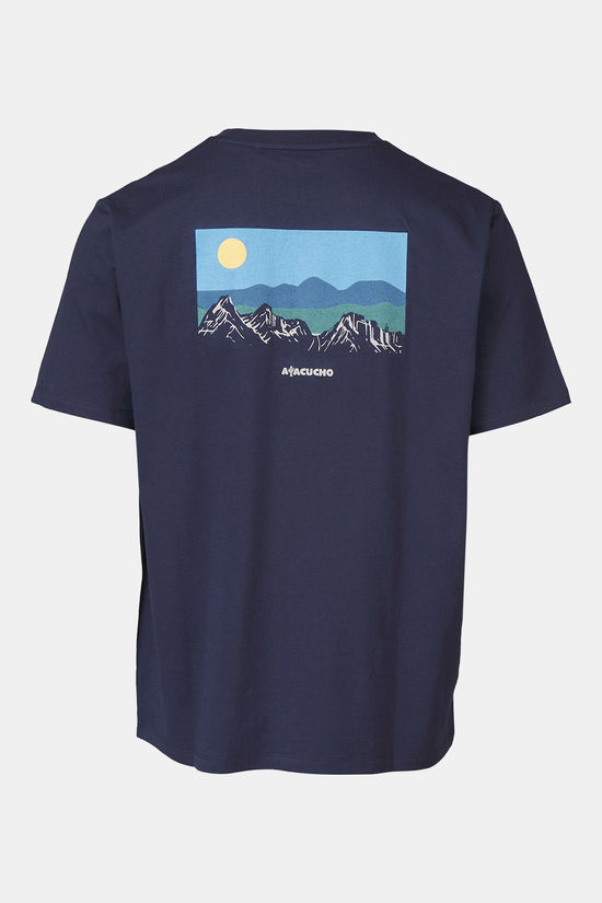 Ayacucho T-Shirt Oak Creek Graphic Tee Ss M Navy