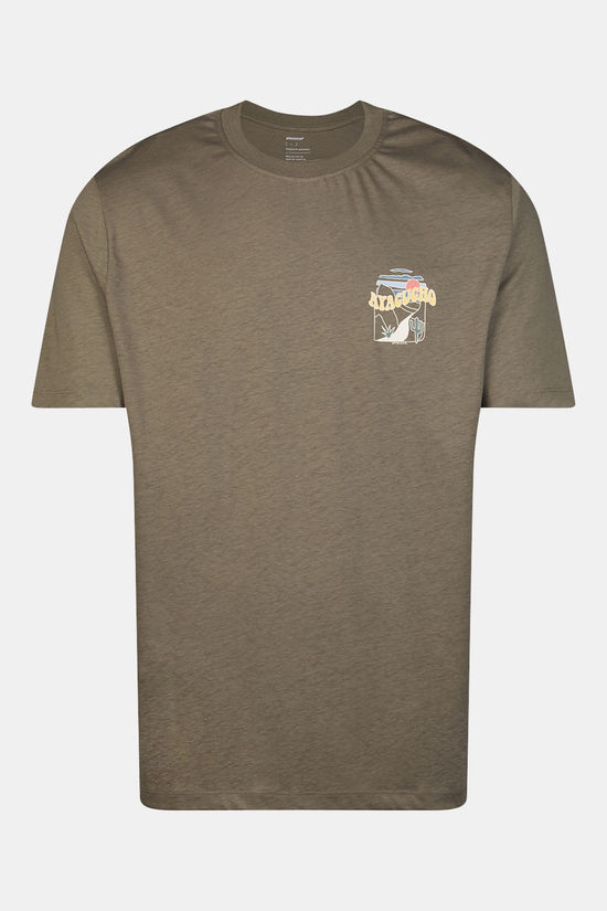 Ayacucho T-Shirt Bobcat Graphic Tee M Kalamata