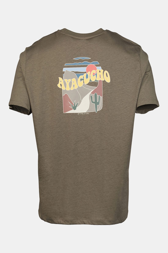 Ayacucho T-Shirt Bobcat Graphic Tee M Kalamata