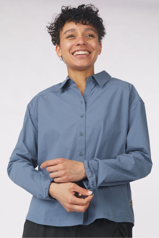 Royal Robbins Hemd Wilder' Shirt L/S Sea