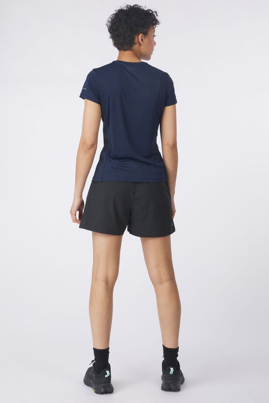 Columbia T-Shirt Zero Rules™ Light Ss Crew Collegiate Navy