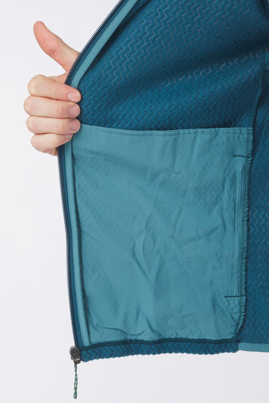 Patagonia Polaire R1 Air Full-Zip Hoodie Tidal Teal