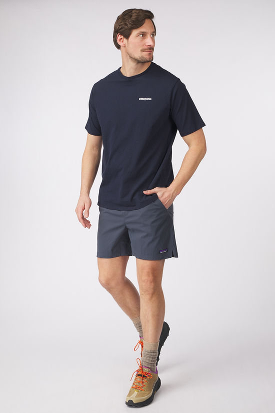 Patagonia T-Shirt P6 Logo Responsibilitee New Navy