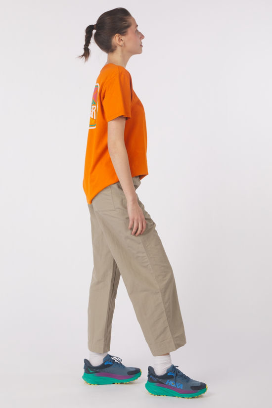 Passenger Clothing ltd T-Shirt Golden Hour Recycled Cotton Oversized T-Shirt Sunrise Orange
