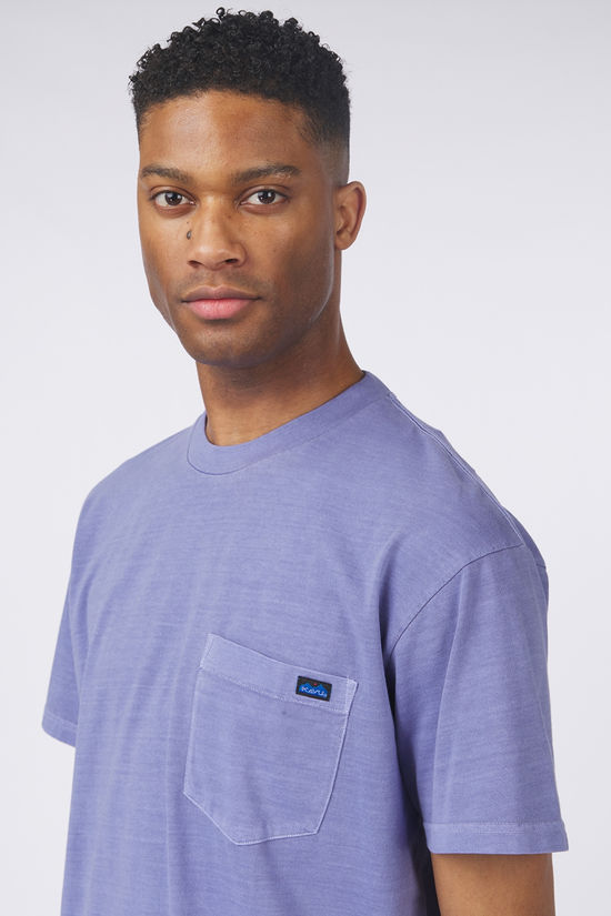 Kavu T-Shirt Side Bar T Blue Yonder