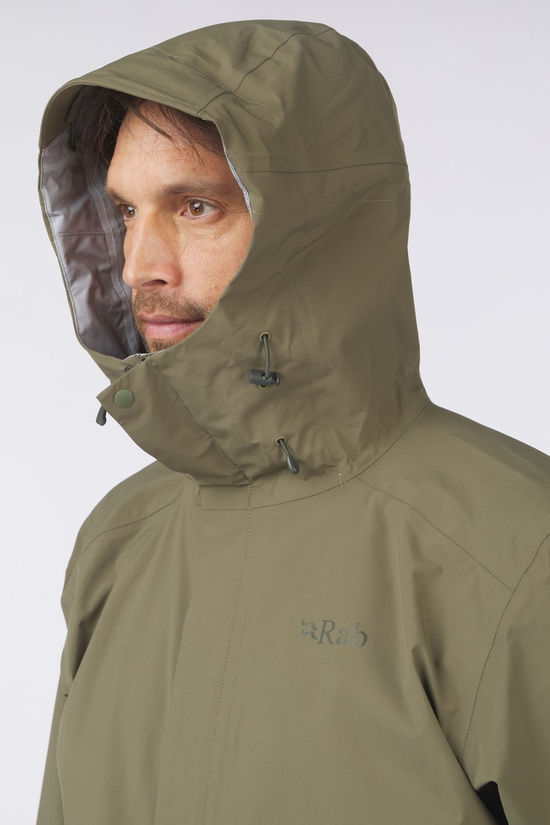 Rab Veste Imperméable Firewall Jacket Light Khaki