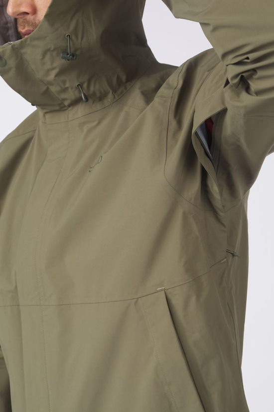 Rab Veste Imperméable Firewall Jacket Light Khaki