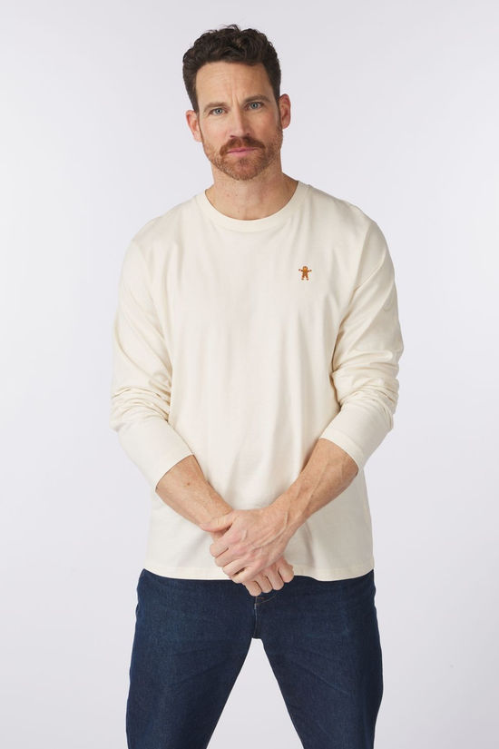 STRØM T-Shirt Gingerbread Men Natural Raw