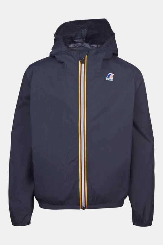 K-Way Veste Imperméable P. Le Vrai 4.0 Claude Blue Depth