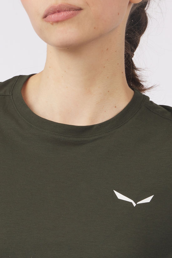 Salewa T-Shirt Puez Dry T-Shirt W Dark Olive