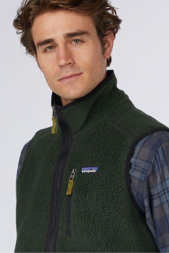 Patagonia Gilet Retro Pile Vest Old Growth Green