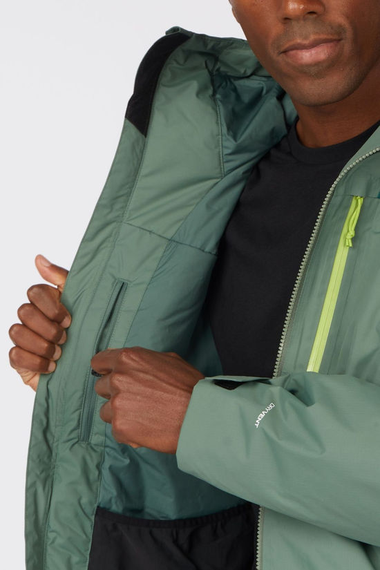 The North Face Jas M Sarsen Insulated Jacket Duck Green-Deep Nori