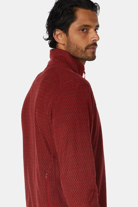 Ayacucho Polaire Mountain Packaway 1/2 Zip M Sundried Tomato