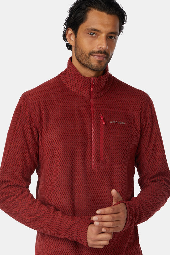 Ayacucho Polaire Mountain Packaway 1/2 Zip M Sundried Tomato