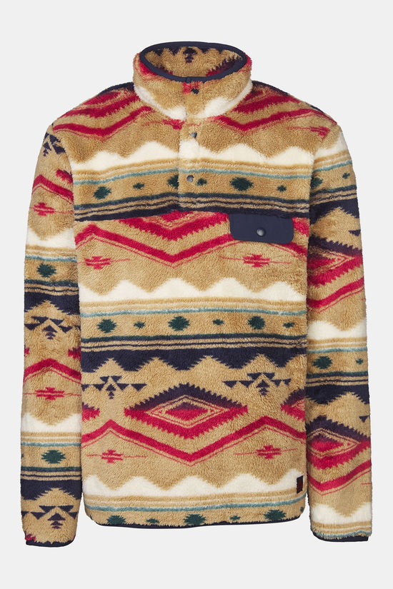 Ayacucho Polaire Colorado High Loft Snap Fleece M Kelp/Dark Moss Print