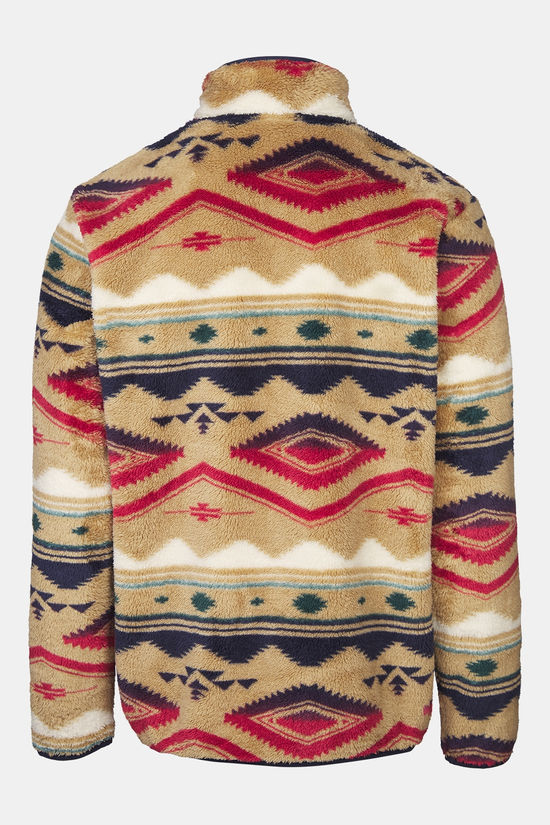 Ayacucho Polaire Colorado High Loft Snap Fleece M Kelp/Dark Moss Print